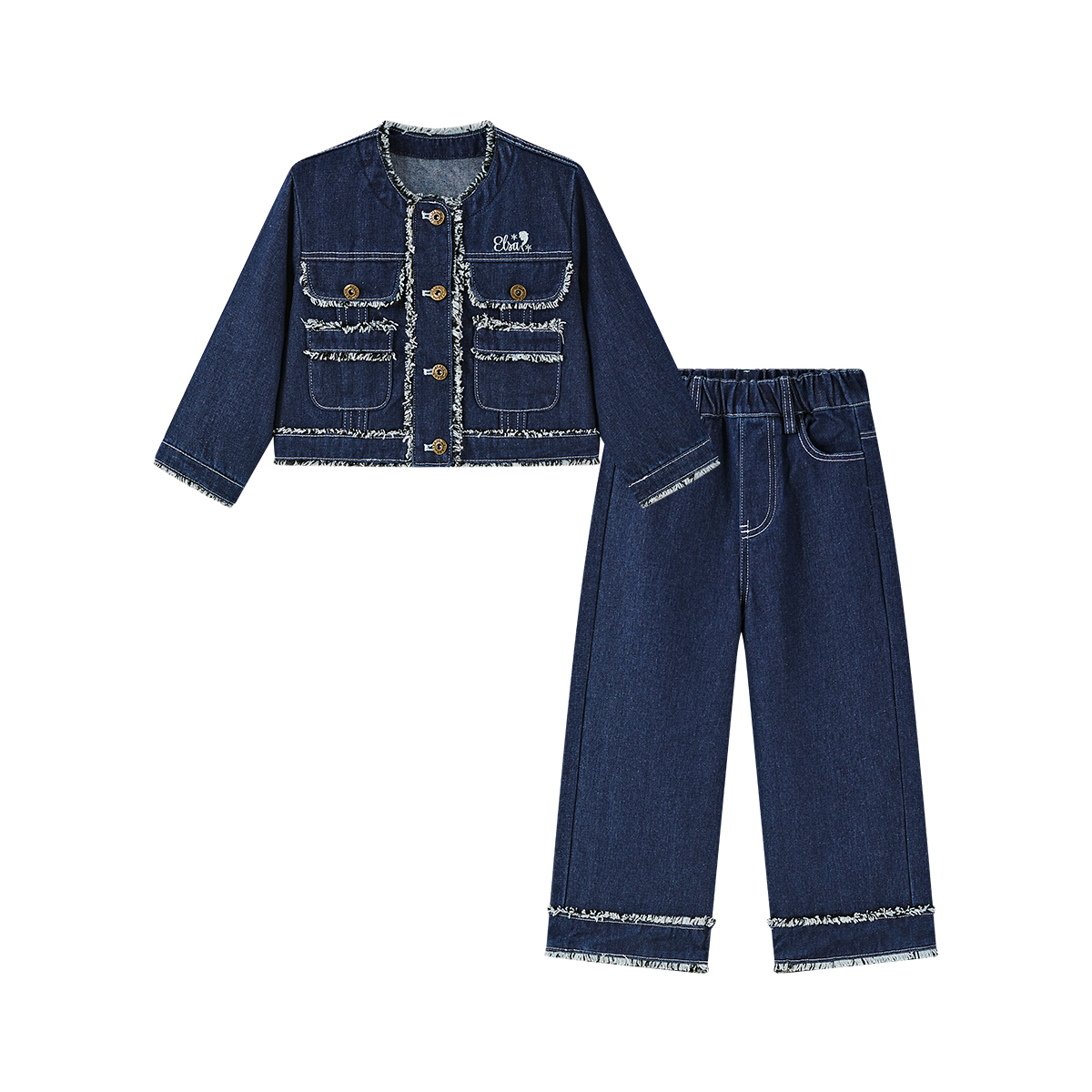 

Комплекты джинсовой одежды для детей Disney, синий