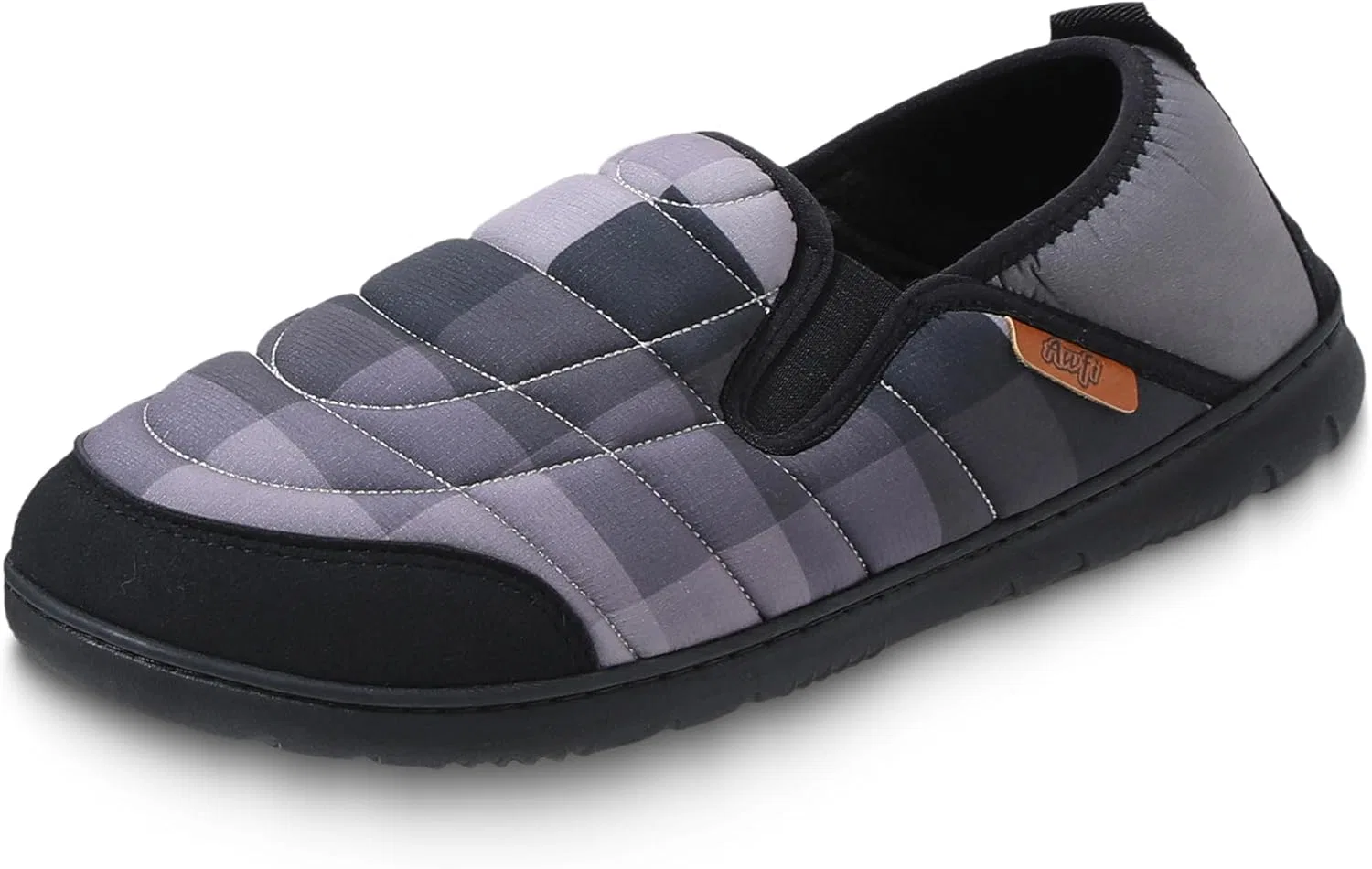 Тапочки мужские с Coolmax, дышащие, Mauve & Black AWFI
