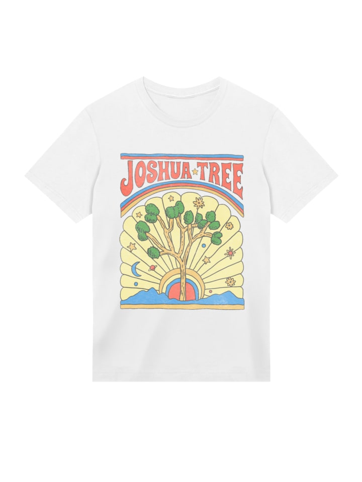 

Футболка с надписью Джошуа-Три от Национальных парков США белого цвета F4NT4STIC, Белый, Футболка с надписью Джошуа-Три от Национальных парков США белого цвета F4NT4STIC