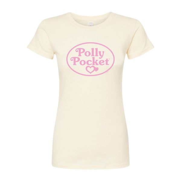 

Розовая футболка с логотипом Juniors Polly Pocket, бежевый