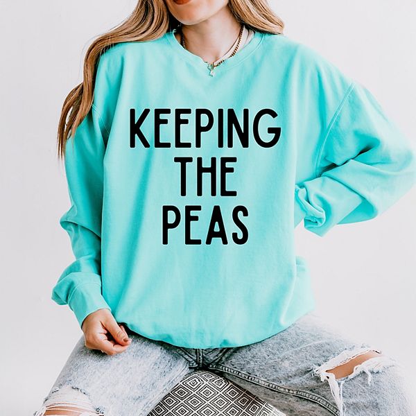 

Легкий свитшот garment dyed Simply Sage Market, Chalky Mint, Зеленый, Легкий свитшот garment dyed Simply Sage Market, Chalky Mint