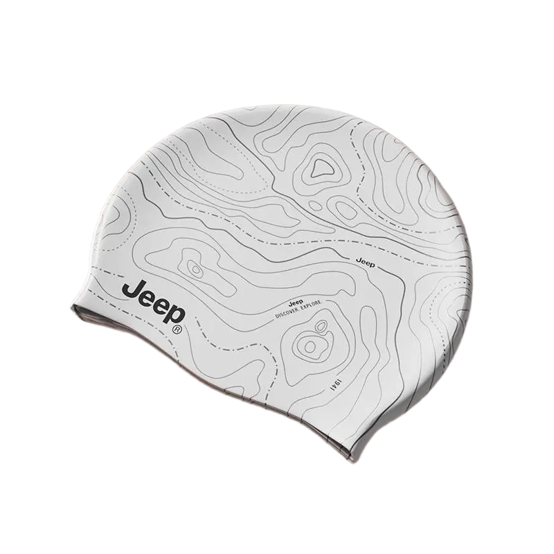 

Силиконовая шапочка для плавания Women's Jeep, pearl белый