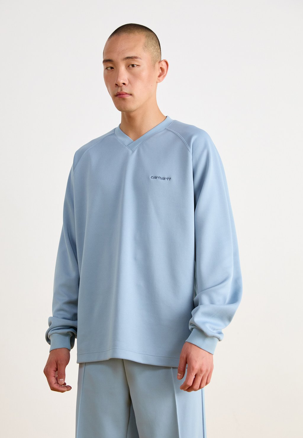 

Толстовка с капюшоном BOLAN V-NECK Carhartt WIP, синий