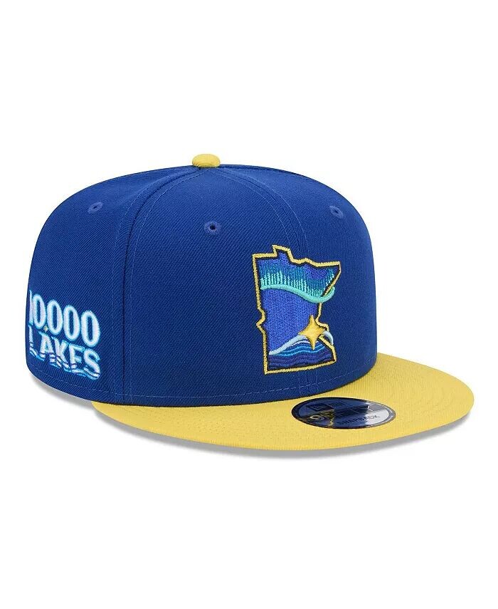 

Мужская кепка Snapback Royal Minnesota Twins 2024 City Connect 9FIFTY New Era, синий