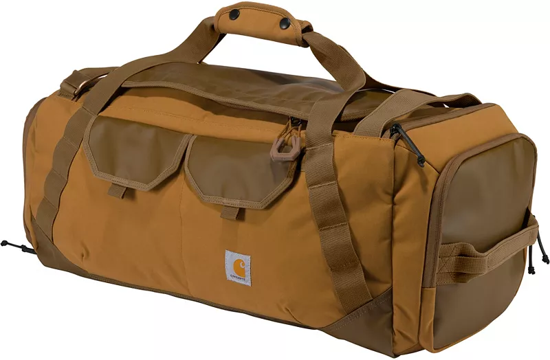 

Нейлоновая дорожная сумка для тяжелых грузов Carhartt 55L, цвет Carhartt Brown, Коричневый, Нейлоновая дорожная сумка для тяжелых грузов Carhartt 55L, цвет Carhartt Brown