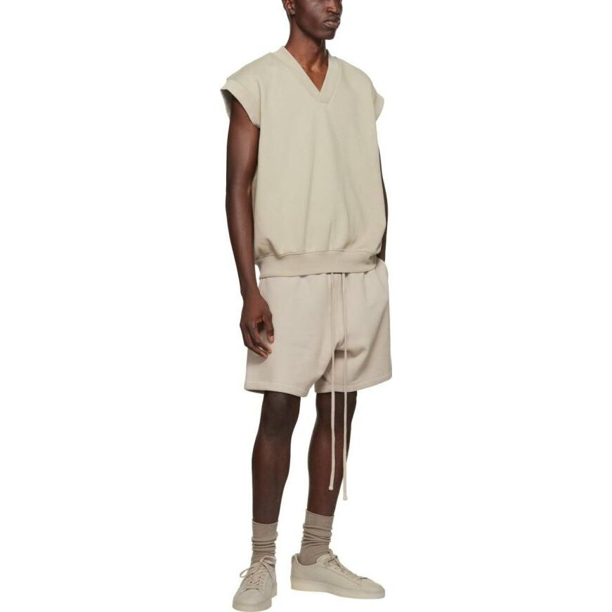 Жилет унисекс дымчато-серый Fear Of God Essentials, серый — фото 3