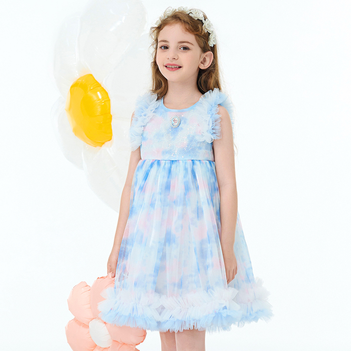 Детское платье Dazzling Color для детей от 3 до 7 лет Disney, Dazzling Color — фото 4