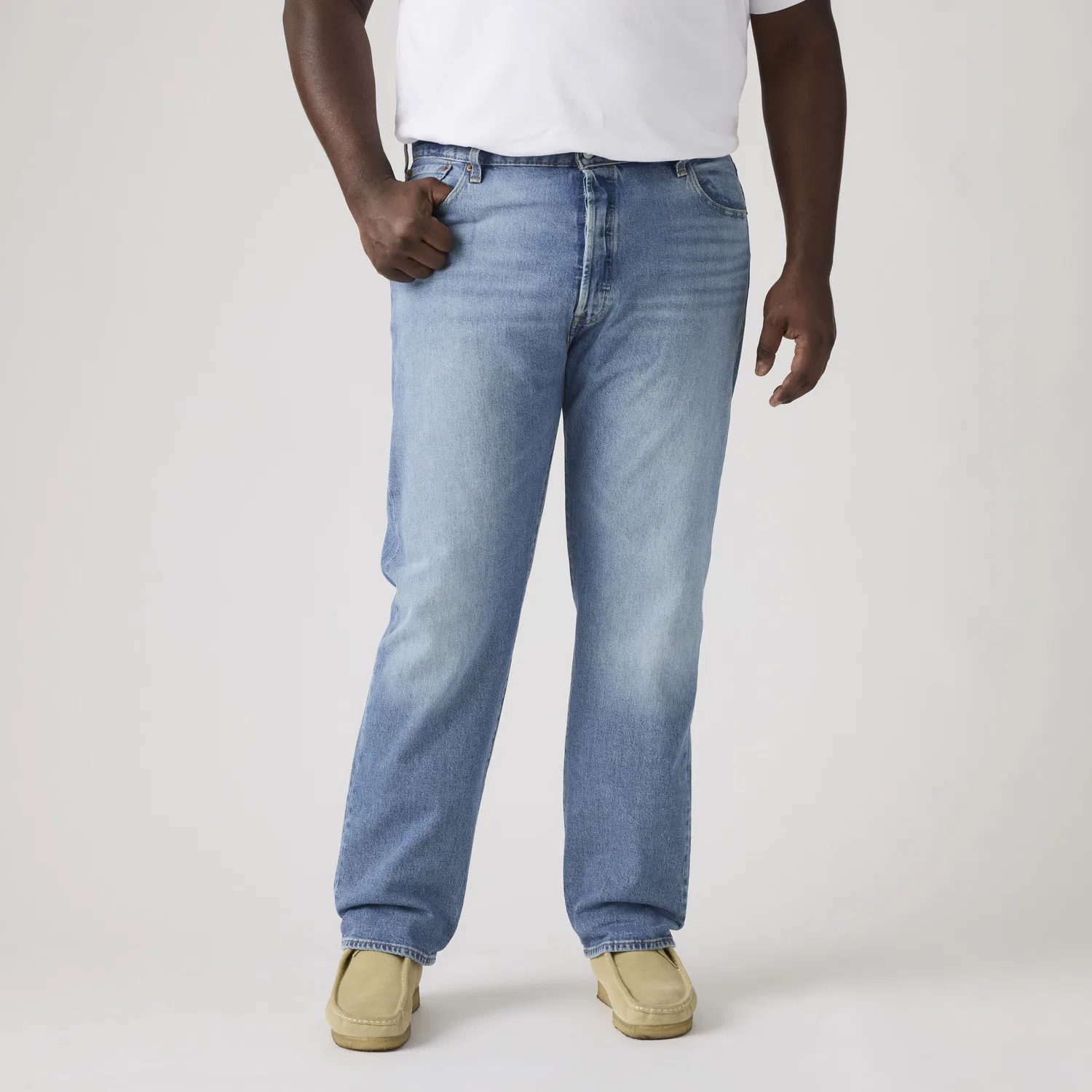 Мужские джинсы 501 Original (большие размеры) Levi's, Medium Wash — фото 2