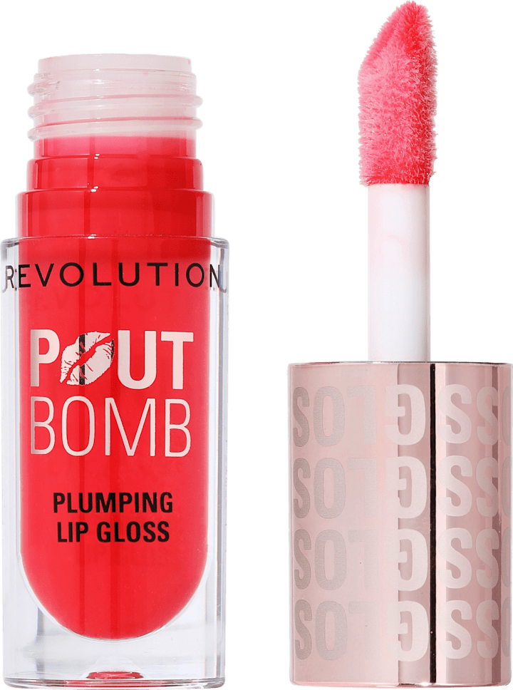 

Блеск для губ REVOLUTION Lipgloss Pout Bomb, Cherry Red, 4,6 ml