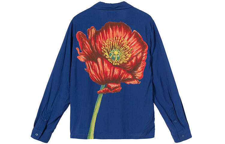 

Мужская рубашка Stussy, цвет Blue