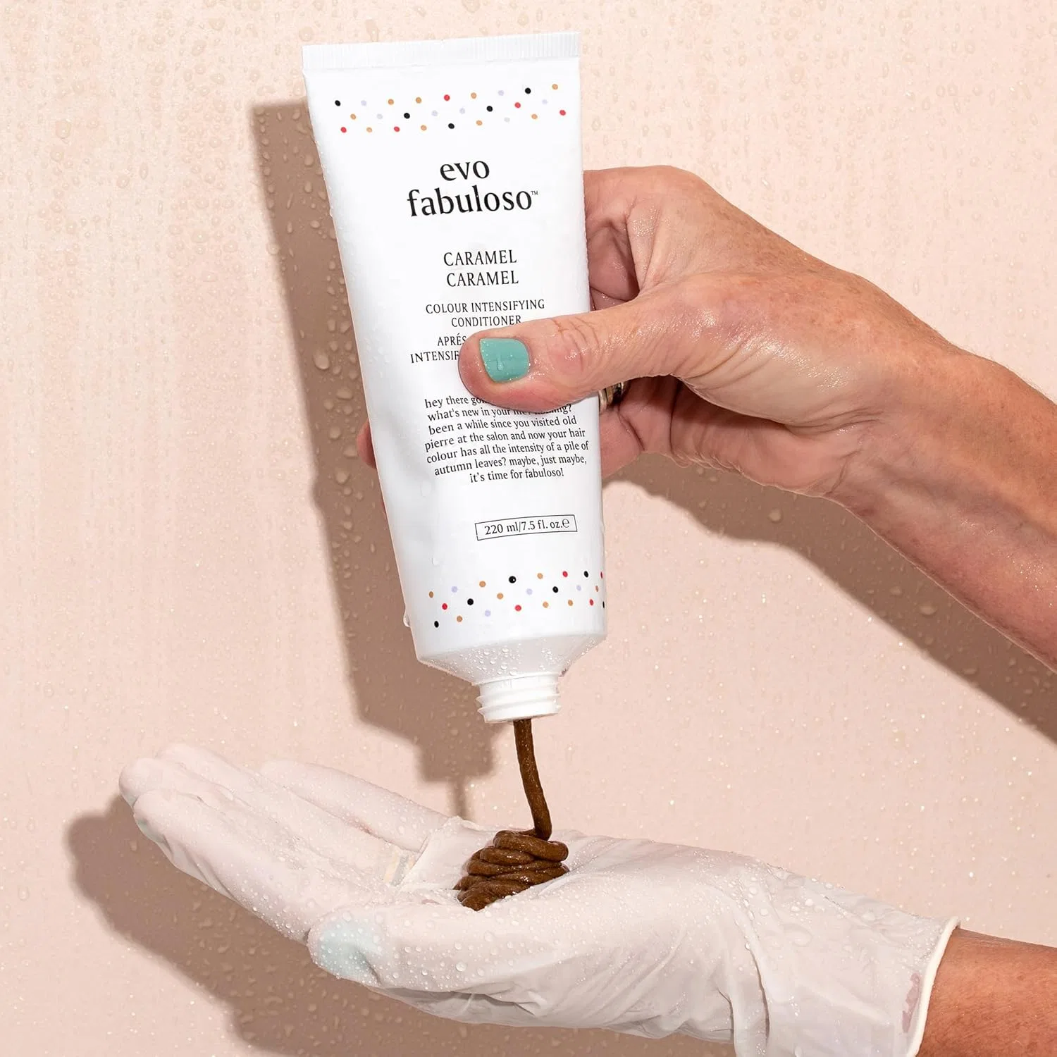 Кондиционер Evo Fabuloso Caramel Colour Depositing для окрашенных волос Evo — фото 4
