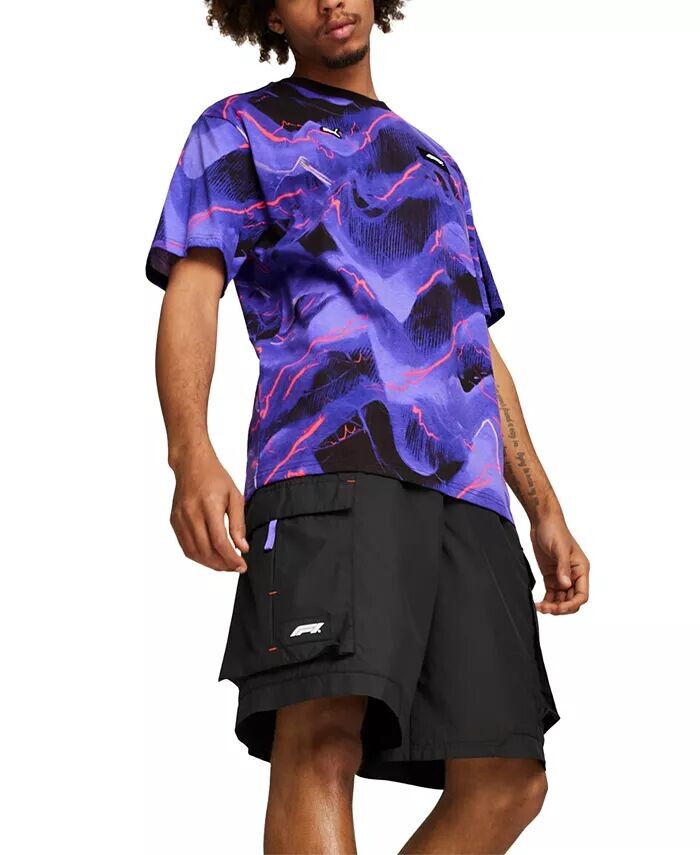 

Футболка мужская F1 Energy Neon Graphic Puma, черный