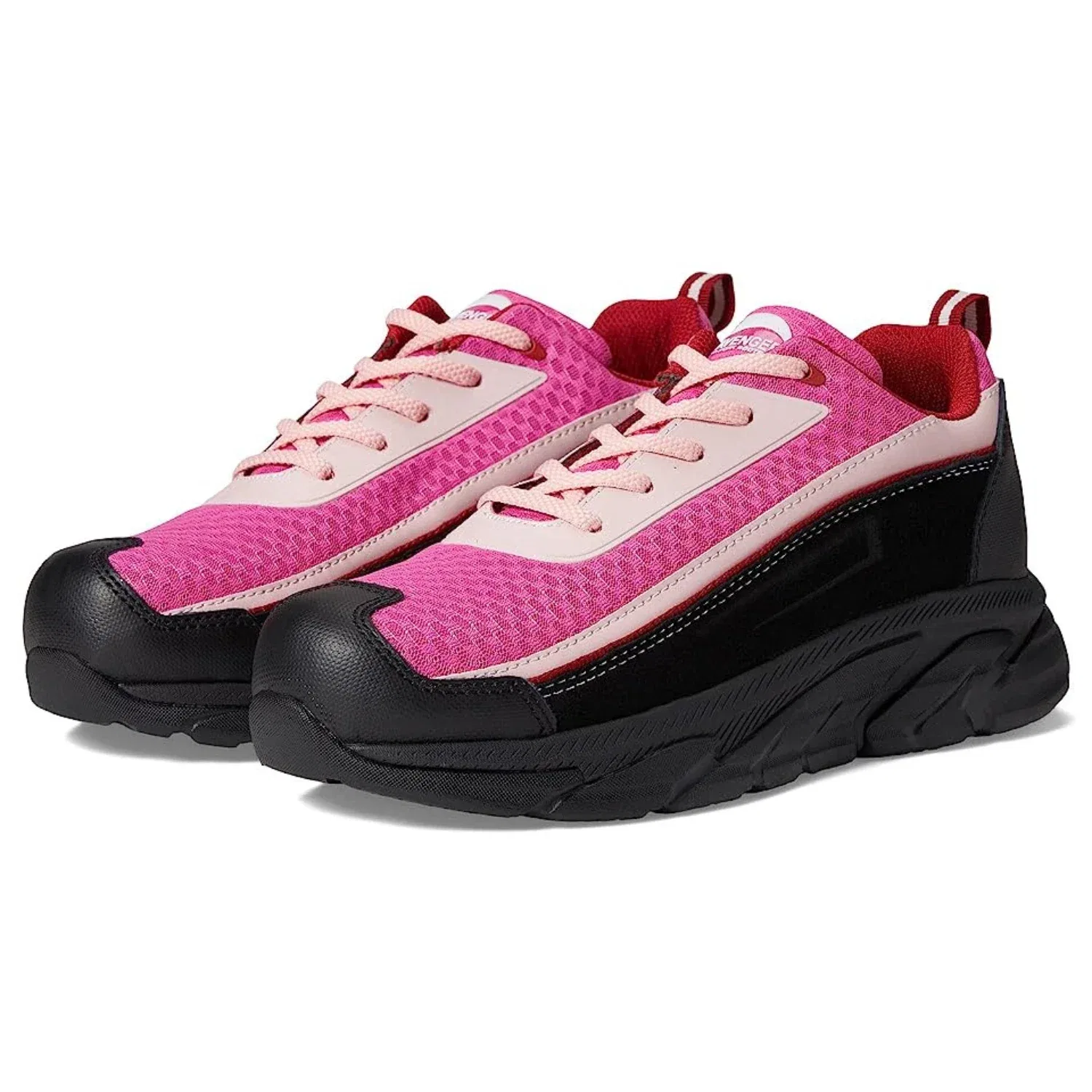 Avenger Work Boots Мужские рабочие ботинки Avenger Electra Pink Black EH с композитным носком ZOGG2200