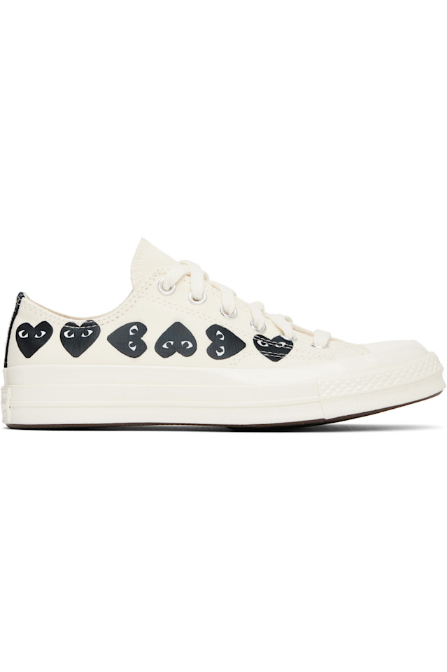 

Кроссовки Converse Chuck 70 Multi Heart Comme Des Garçons Play, мультиколор