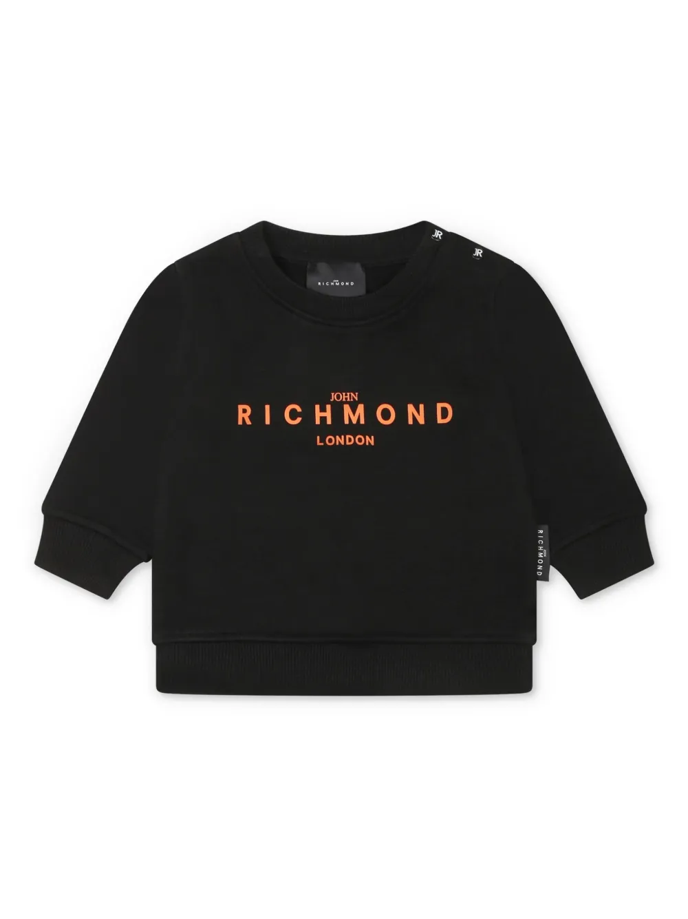 

Толстовка с логотипом John Richmond Junior, черный