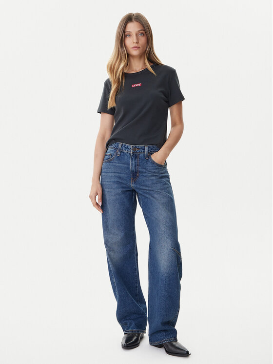 Футболка slim fit Rickie 001Z9-0008 Levi'S, черный — фото 2
