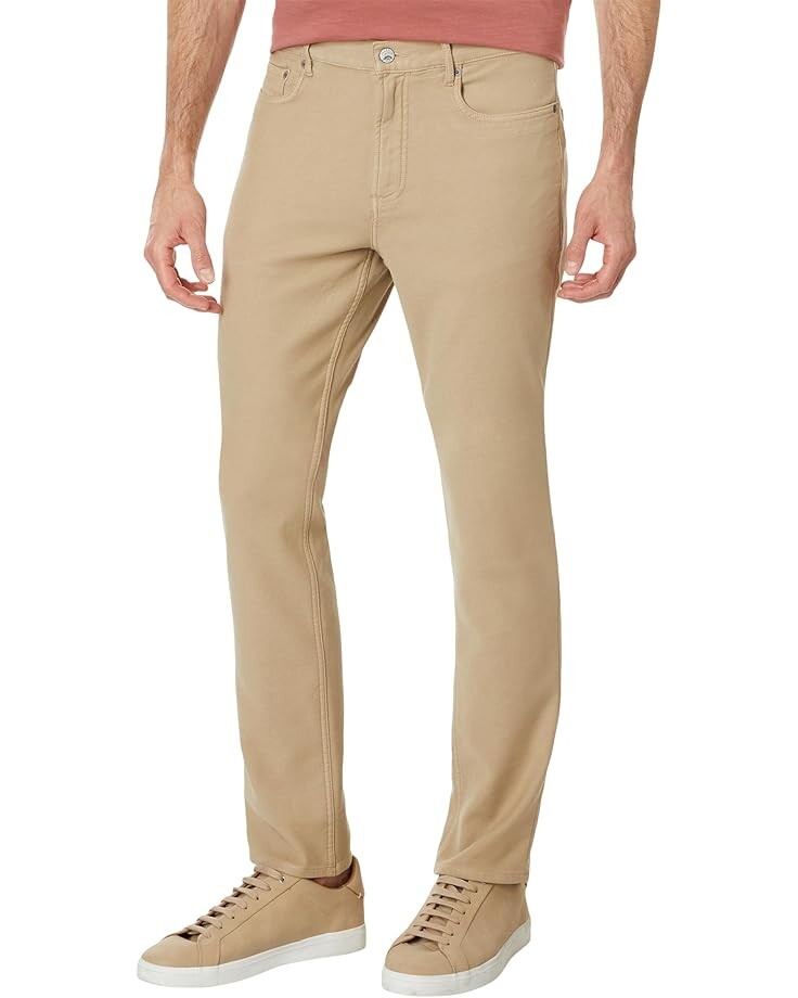 

Брюки Faherty Stretch Terry Five-Pocket Pants, цвет Desert Khaki