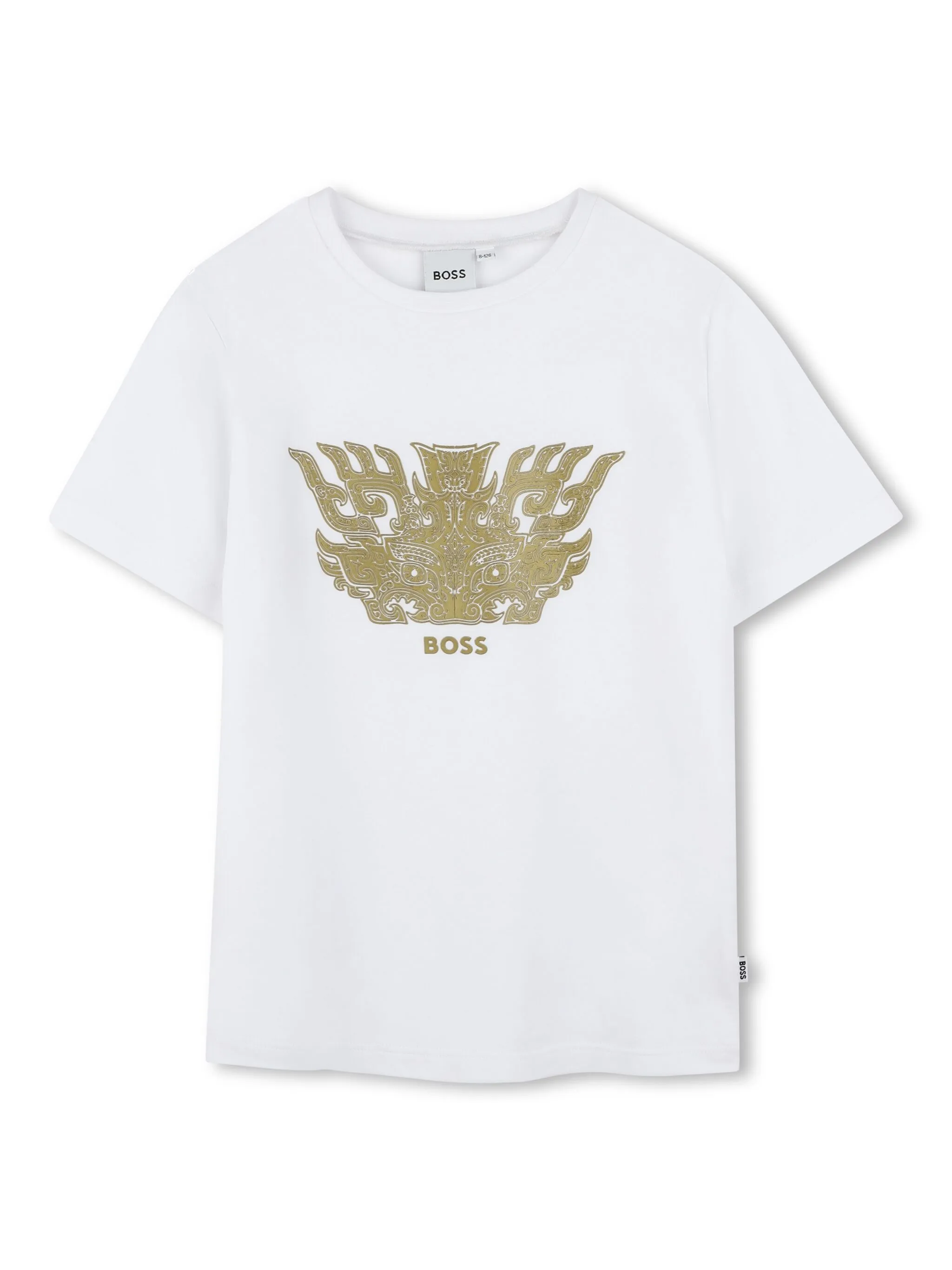 

Футболка с короткими рукавами Boss Kidswear, белый