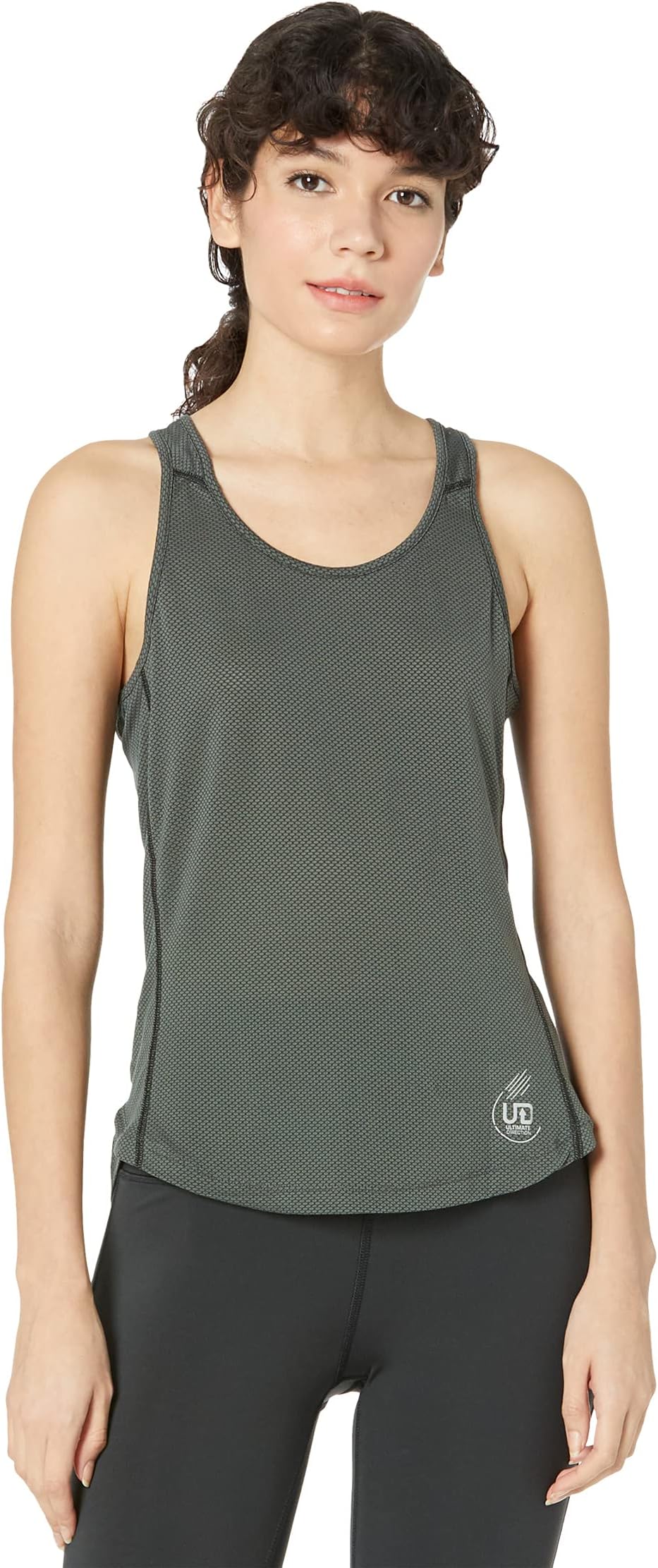 

Топ Ultimate Direction Cumulus Tank, цвет Camo Green