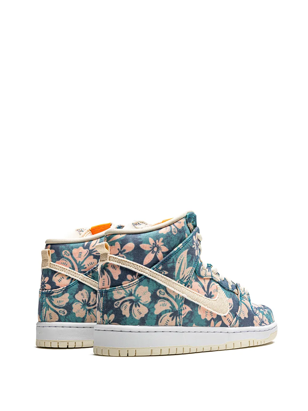 Кроссовки SB Dunk High Hawaii Nike, синий — фото 3