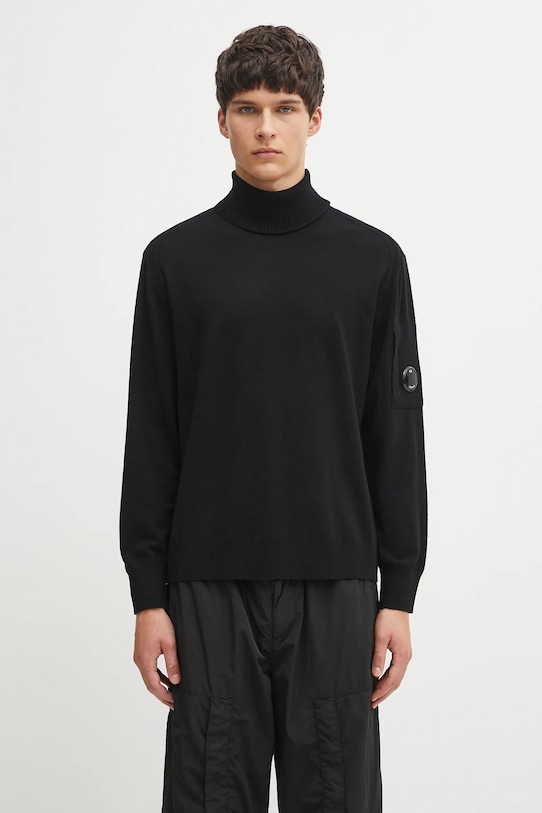 

Шерстяной свитер C.P. Company, черный