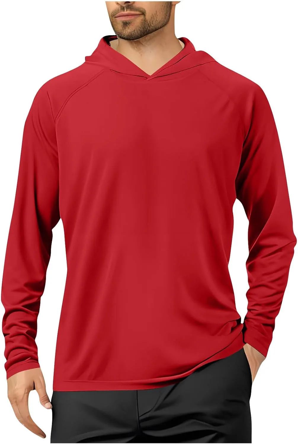 

Мужская толстовка с капюшоном UPF 50+ для рыбалки и бега Xiaojmake