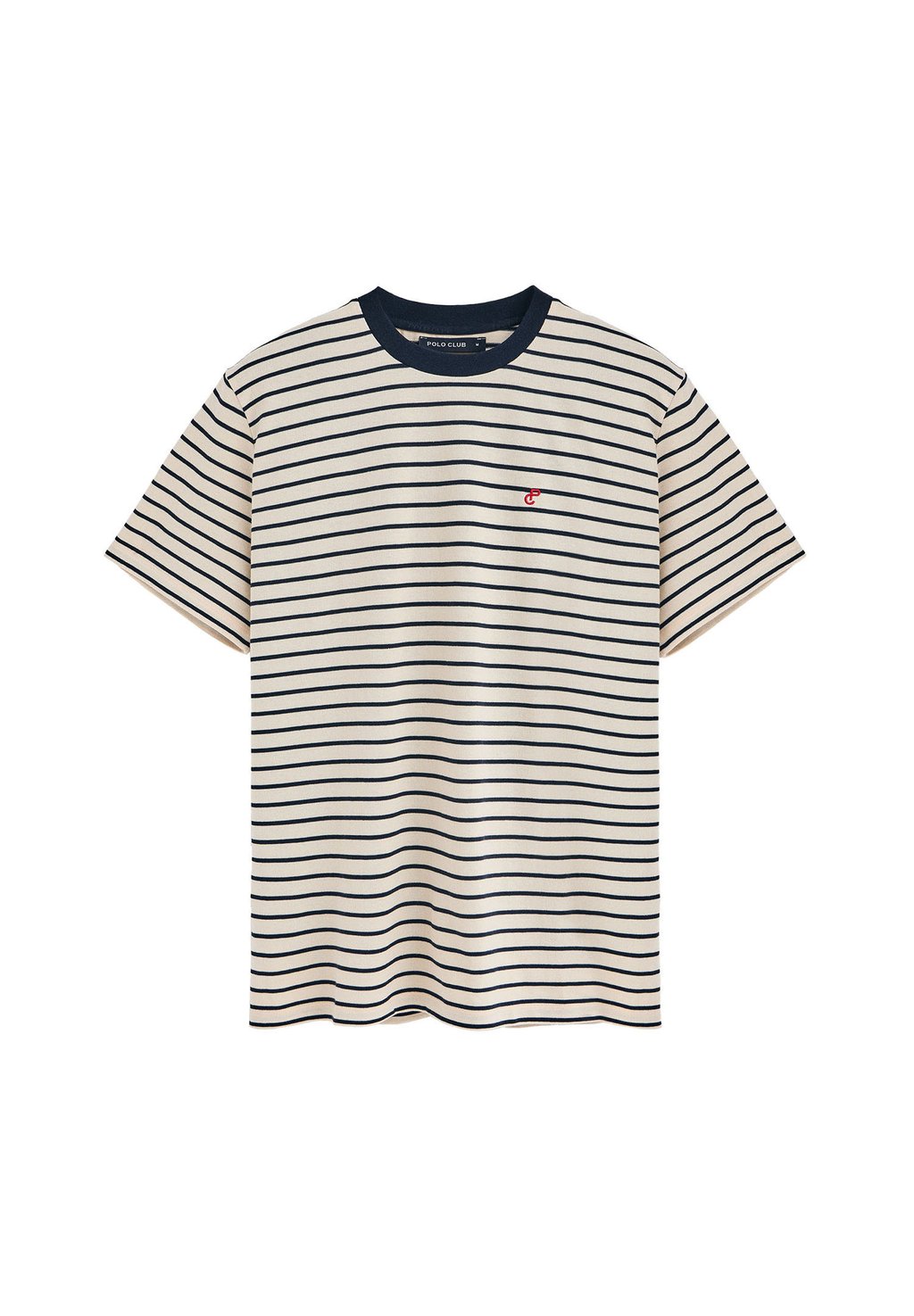 

Футболка с принтом STRIPES SHORT SLEEVE CREWNECK M SS RF UN KEANU Polo Club, синий