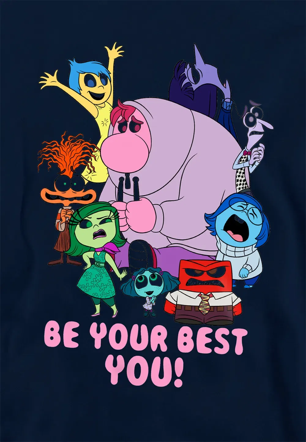Детский худи Disney Be Your Best You, темно-синий — фото 2