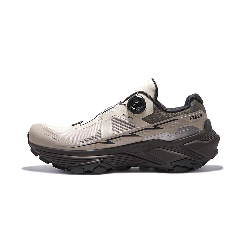 Кроссовки для трейлраннинга EX3 GTX BOA мужские KAILAS FUGA, Unbleached Original Color/Pumice серый — фото 3