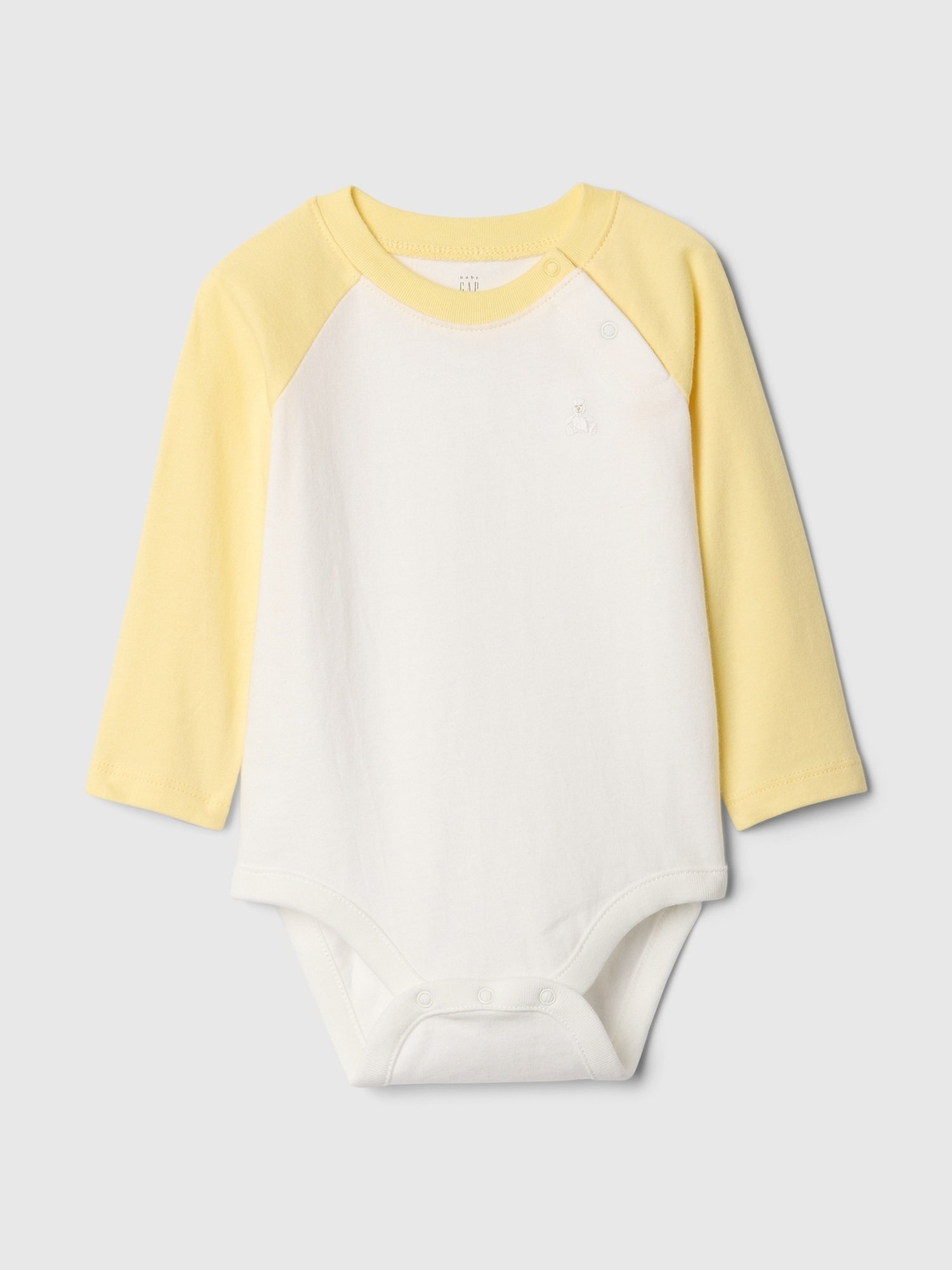 (K) Первый любимый боди (для малышей) GAP, PALE BANANA 12-0824TCX