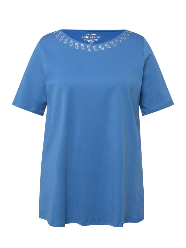 

Футболка Ulla Popken, цвет jeansblau