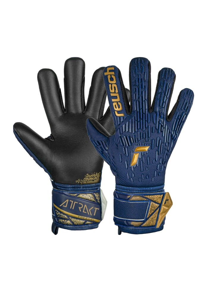 

Перчатки Reusch, цвет 4411 premium blue/gold/black