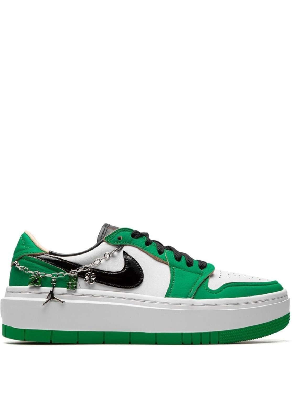 

Кроссовки Air 1 Elevate Low SE 'Lucky Green' Jordan, зеленый