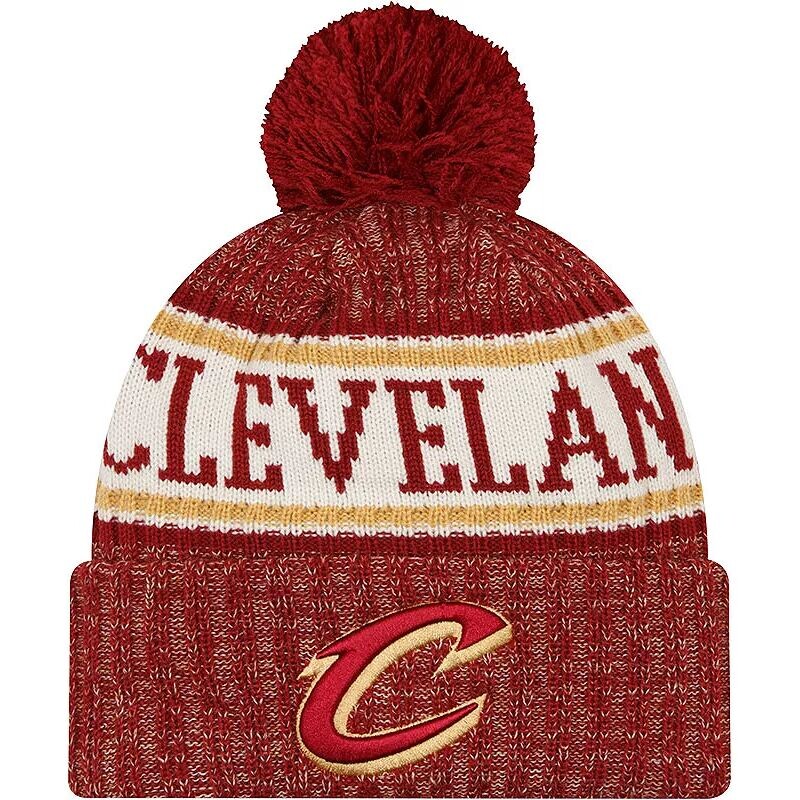 

Мужская спортивная вязаная шапка New Era Cleveland Cavaliers