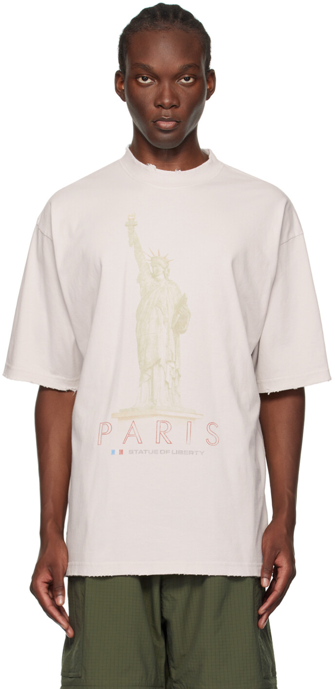 

Футболка Off-White «Paris Liberty» Balenciaga