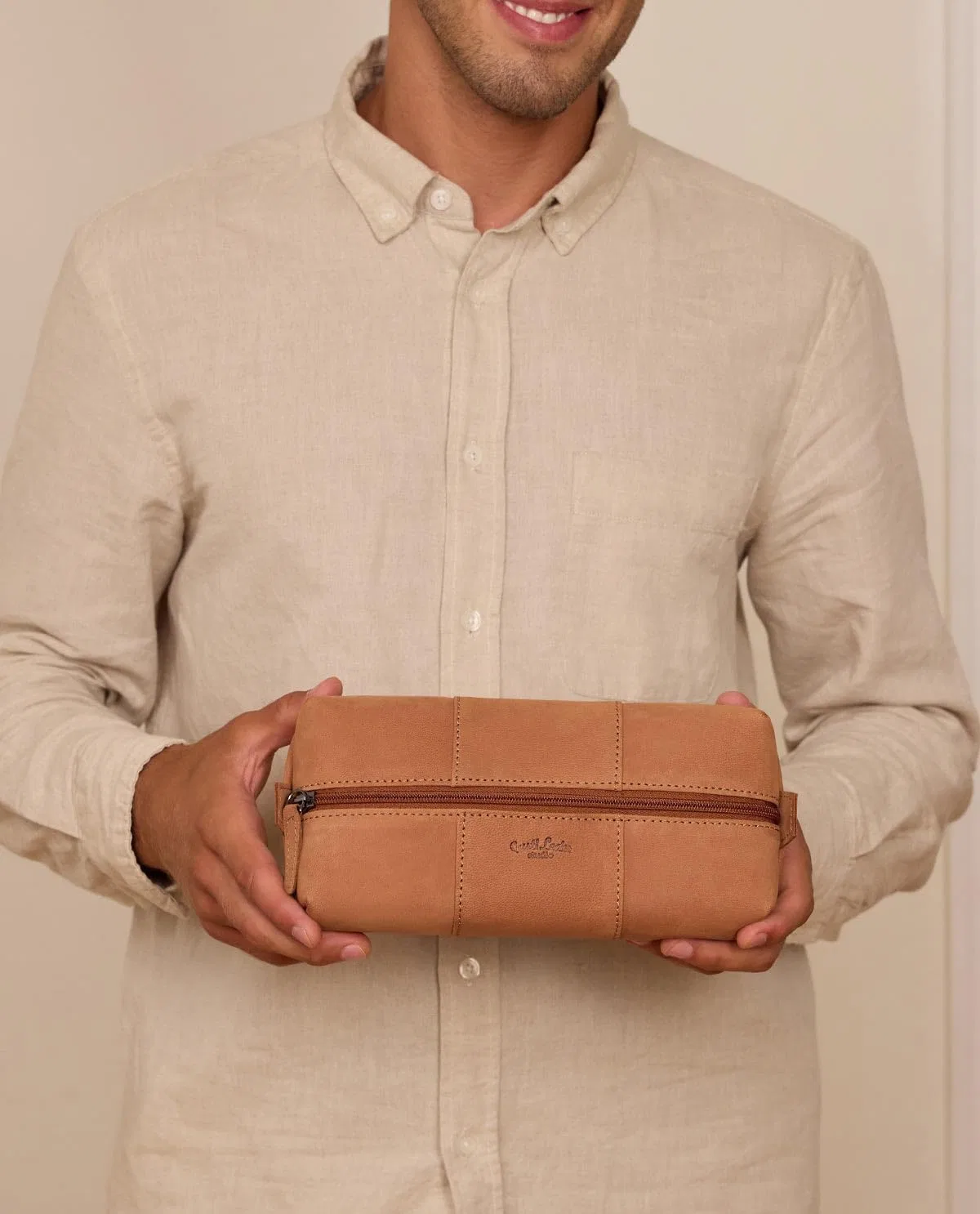 Косметичка «Marcin» из коричневой кожи от Gusti Leather Gusti Leder — фото 2