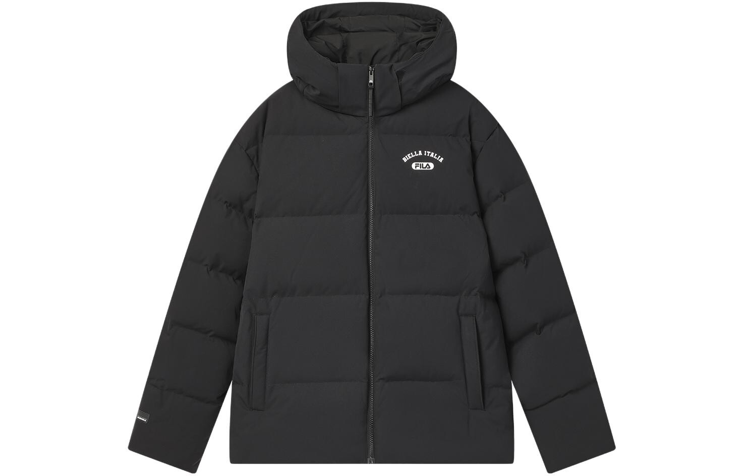 

Пуховик унисекс, черный как смоль Fila, черный