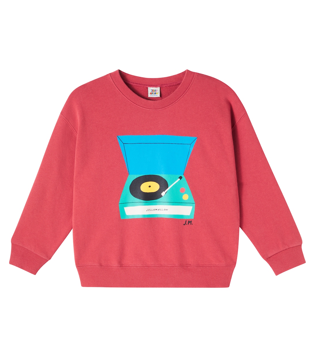 

Толстовка из хлопкового джерси с поворотным столом Jellymallow, Rose