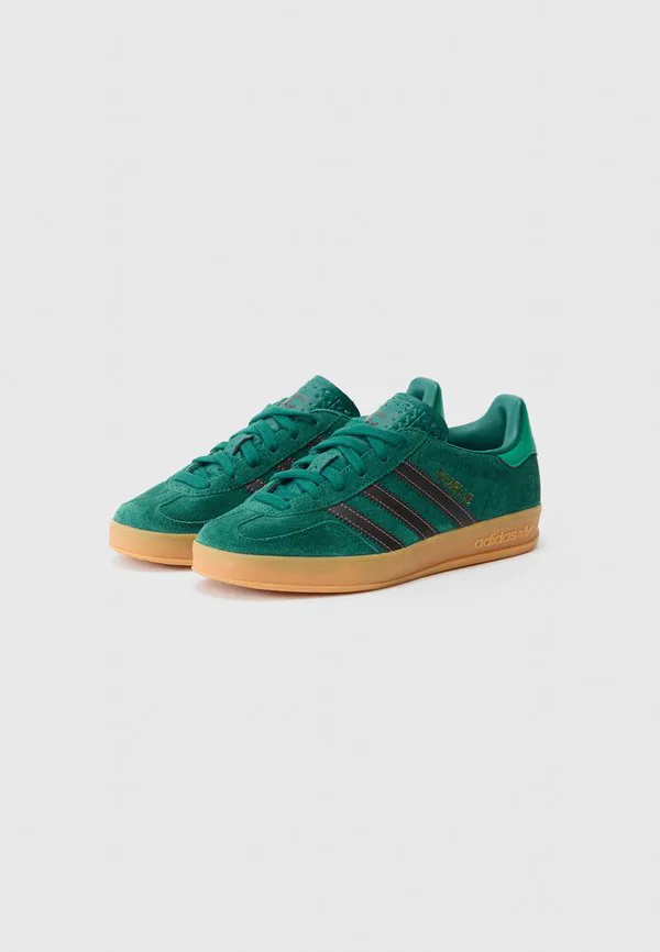 Кроссовки gazelle для дома, унисекс Adidas Originals, Collegiate Green/Aurora Coffee/Court Green — фото 2