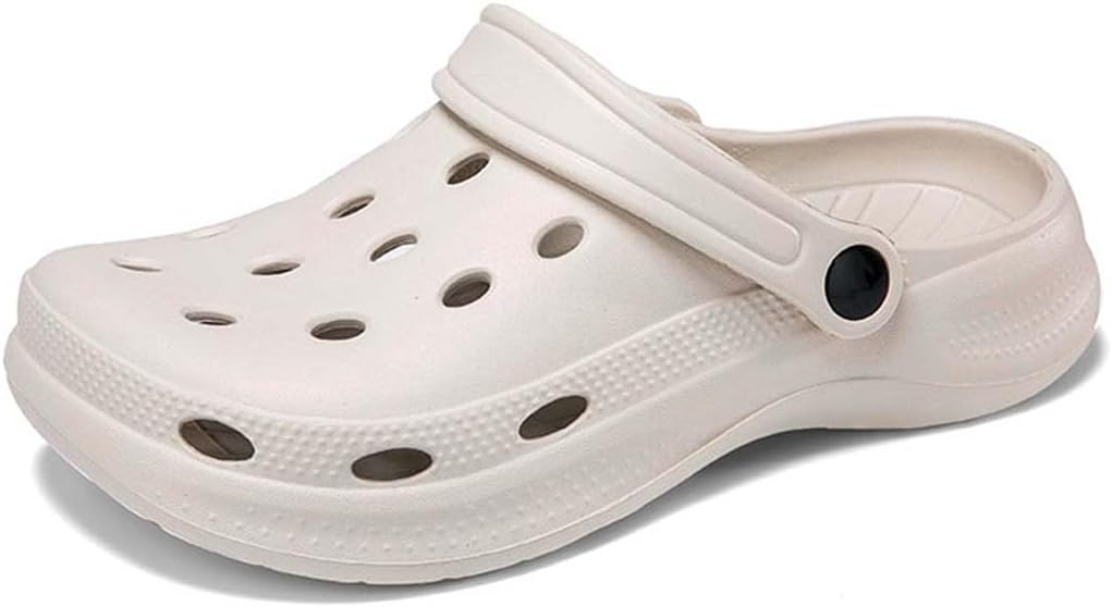 

Садовые сандалии HYDLONGR для мужчин и женщин, легкие, дышащие, быстро сохнущие пляжные тапочки, нескользящие мюли, сабо, бежевый