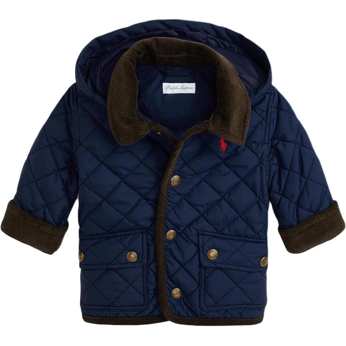 Polo Ralph Lauren Утепленная куртка Newport Marine Blue для малышей