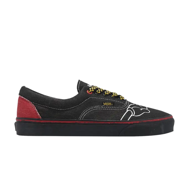 

Кроссовки Vans Disney x Era, черный