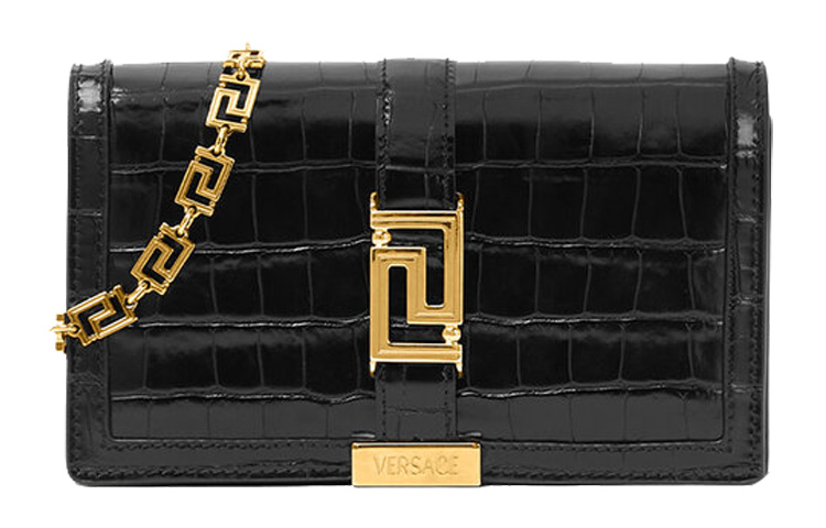 

VERSACE Сумка кроссбоди через плечо женская черная