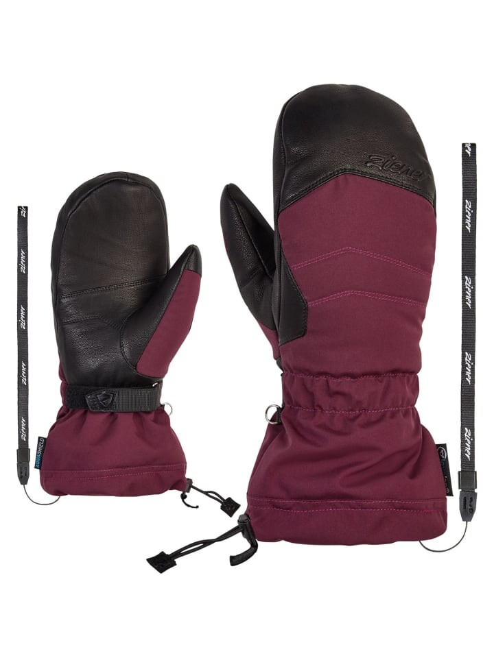 

Рукавицы Ziener Skihandschuh KILATI AS(R) AW MITTEN Lady, цвет velvet red