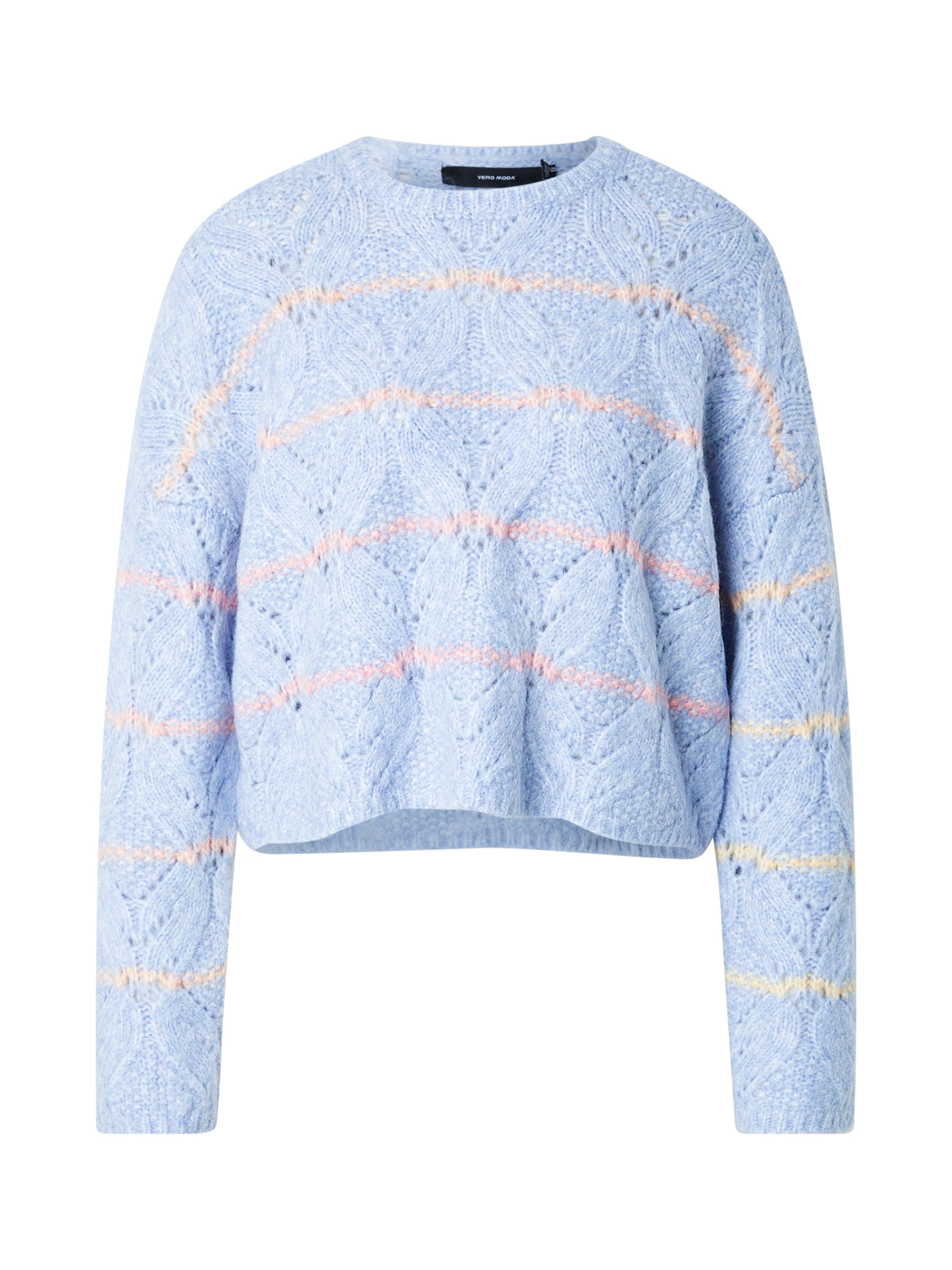

VERO MODA Свитер 'VMNew Hatty' в светло-голубом цвете