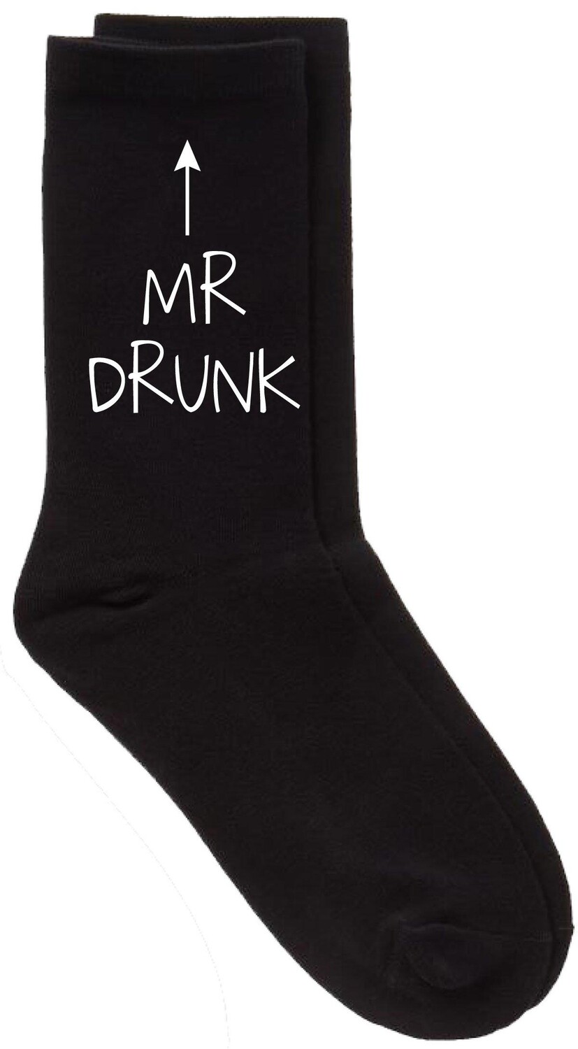 

Черные носки Mr Drunk 60 SECOND MAKEOVER, черный