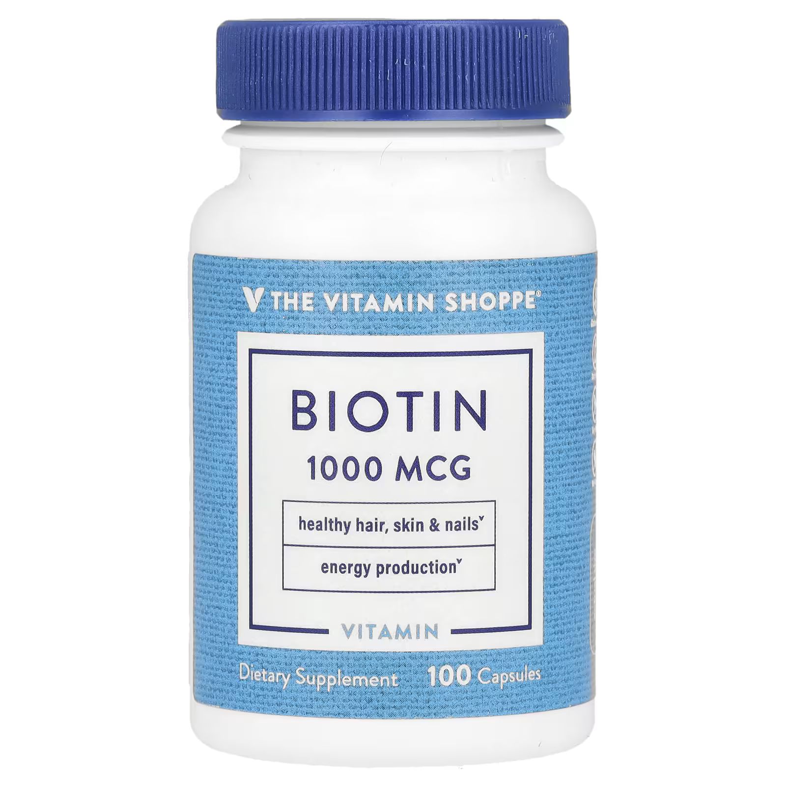 

Биотин, 1000 мкг, 100 капсул The Vitamin Shoppe