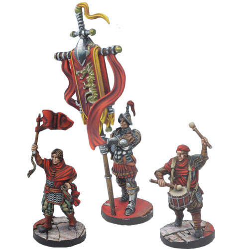 

Миниатюра Para Bellum Wargames Conquest: Hundred Kingdoms - Tactical Retinue