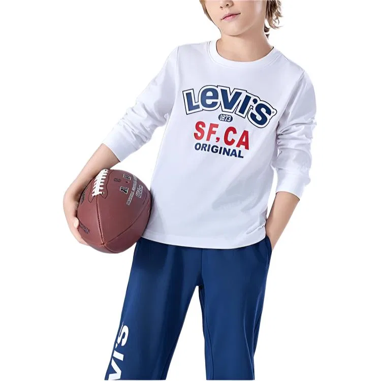 Футболка детская Levis Bright White