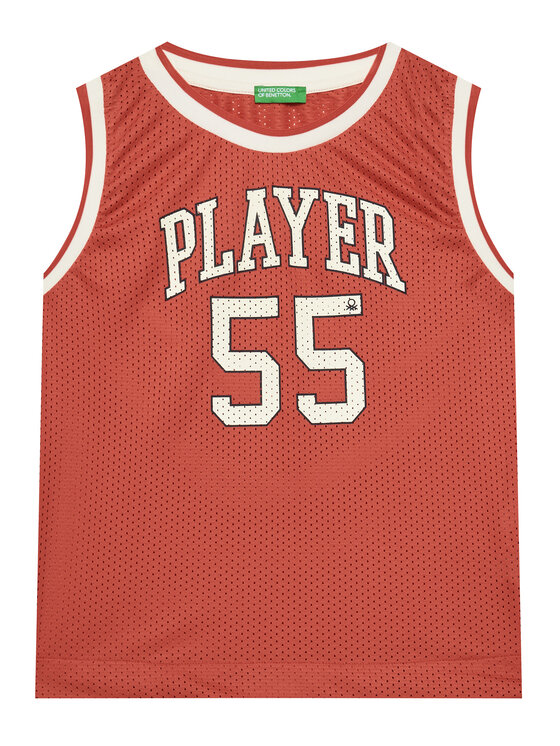 

Майка regular fit 3FJGCH01V United Colors Of Benetton, красный